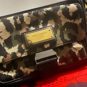 Dolce & Gabbana Camouflage Crossbody Bag